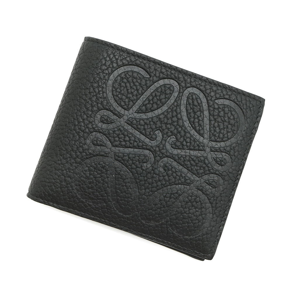 Loewe Anagram Bifold Wallet Black